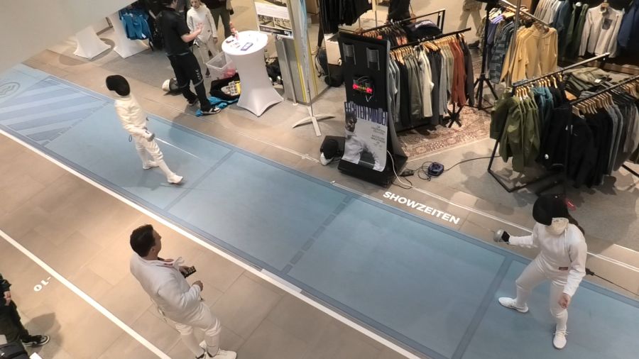 Blick von der Galerie