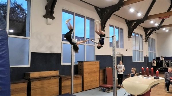 akrobatische Darbietung