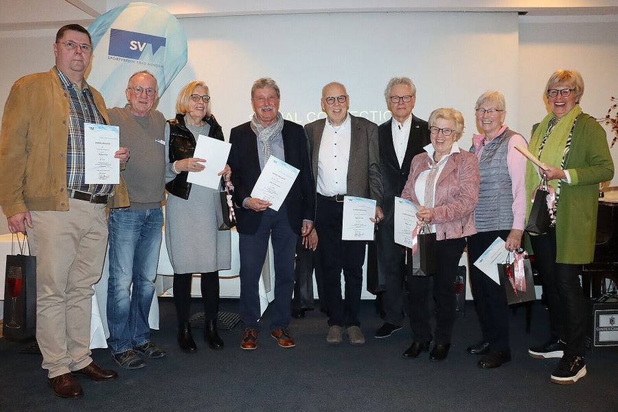 Ehrung für 50 jährige Mitgliedschaft !