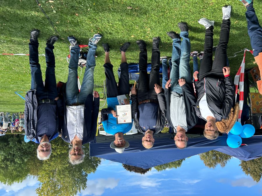 Offizieller Besuch des Veranstalters   mit  Besuch des Bürgermeisters