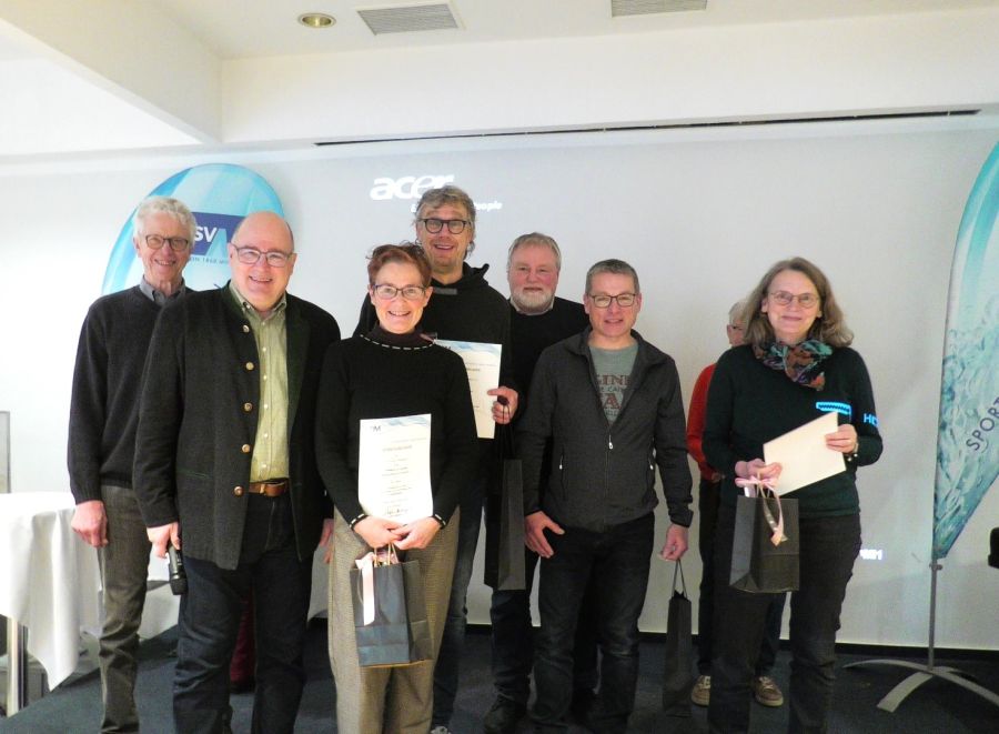 Ehrung für 25  Jahre Mitgliedschaft