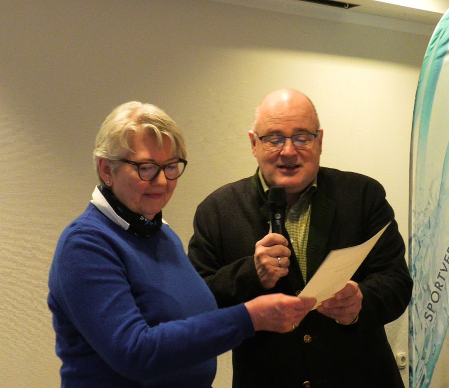 Ehrung Angela Schley für 50 Jahre Mitgliedschaft