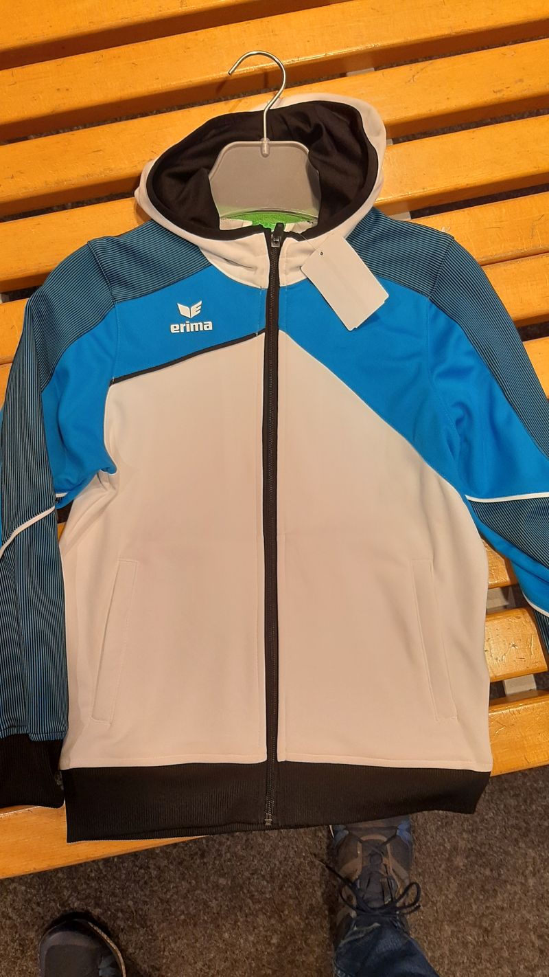 Trainingsjacke mit Kapuze