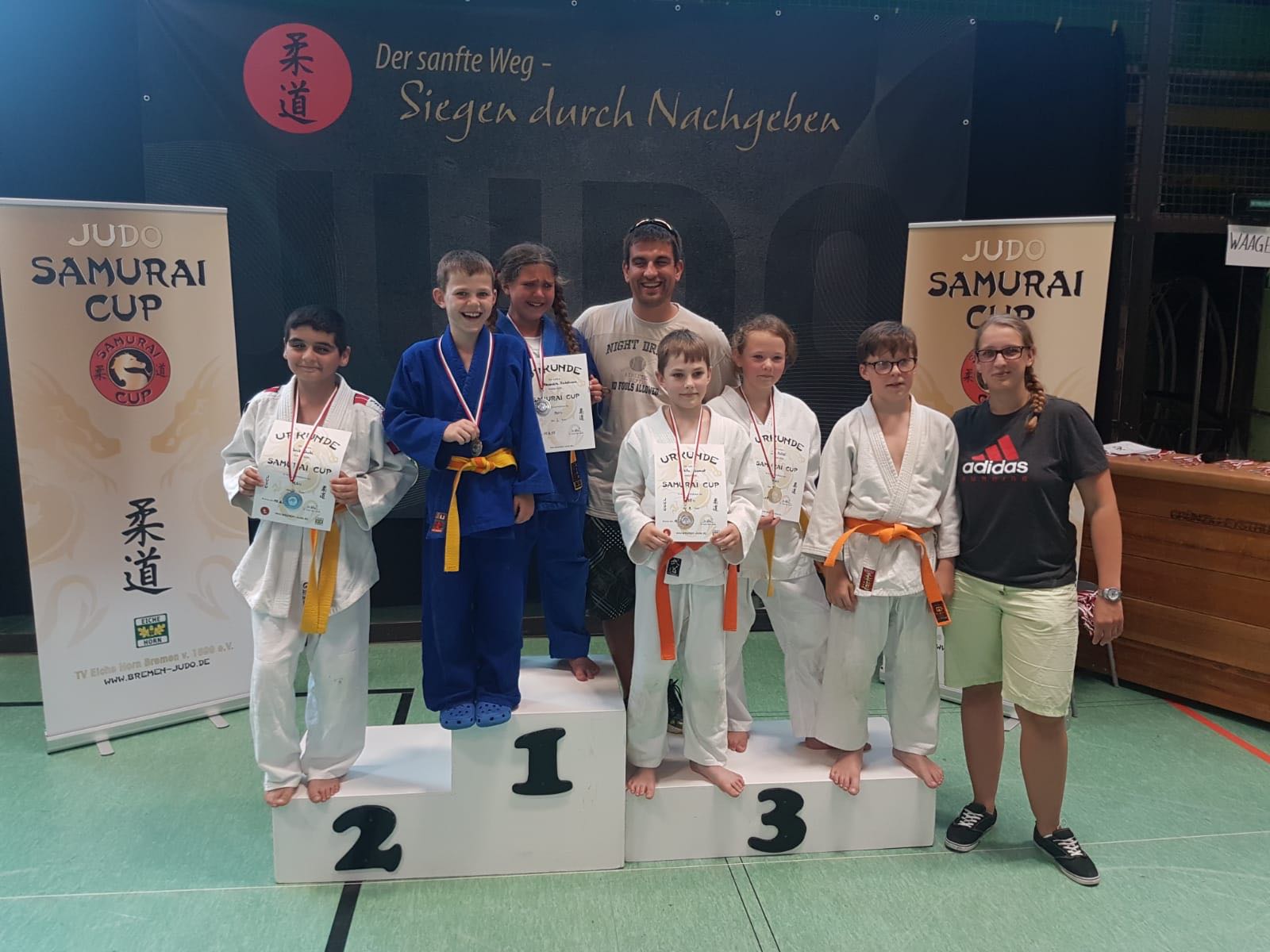 Teilnehmer Samurai Cup in Bremen 10.6.18