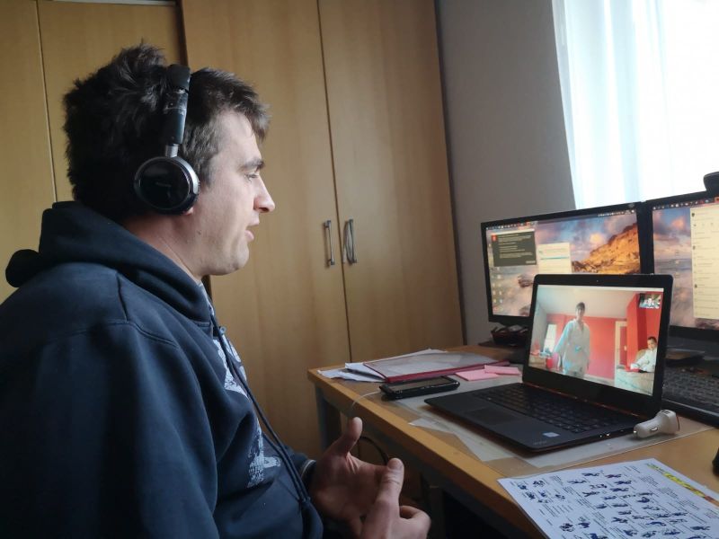 Online Prfung mit Martin Dodd klein