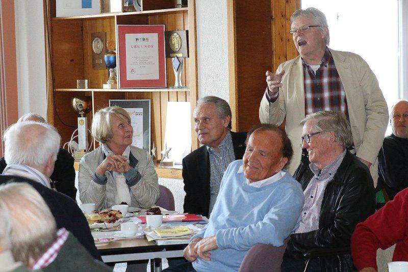 Treffen alter Leichtathleten klein
