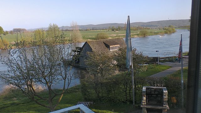 Blick aus Vereinsheim Weserpromenade